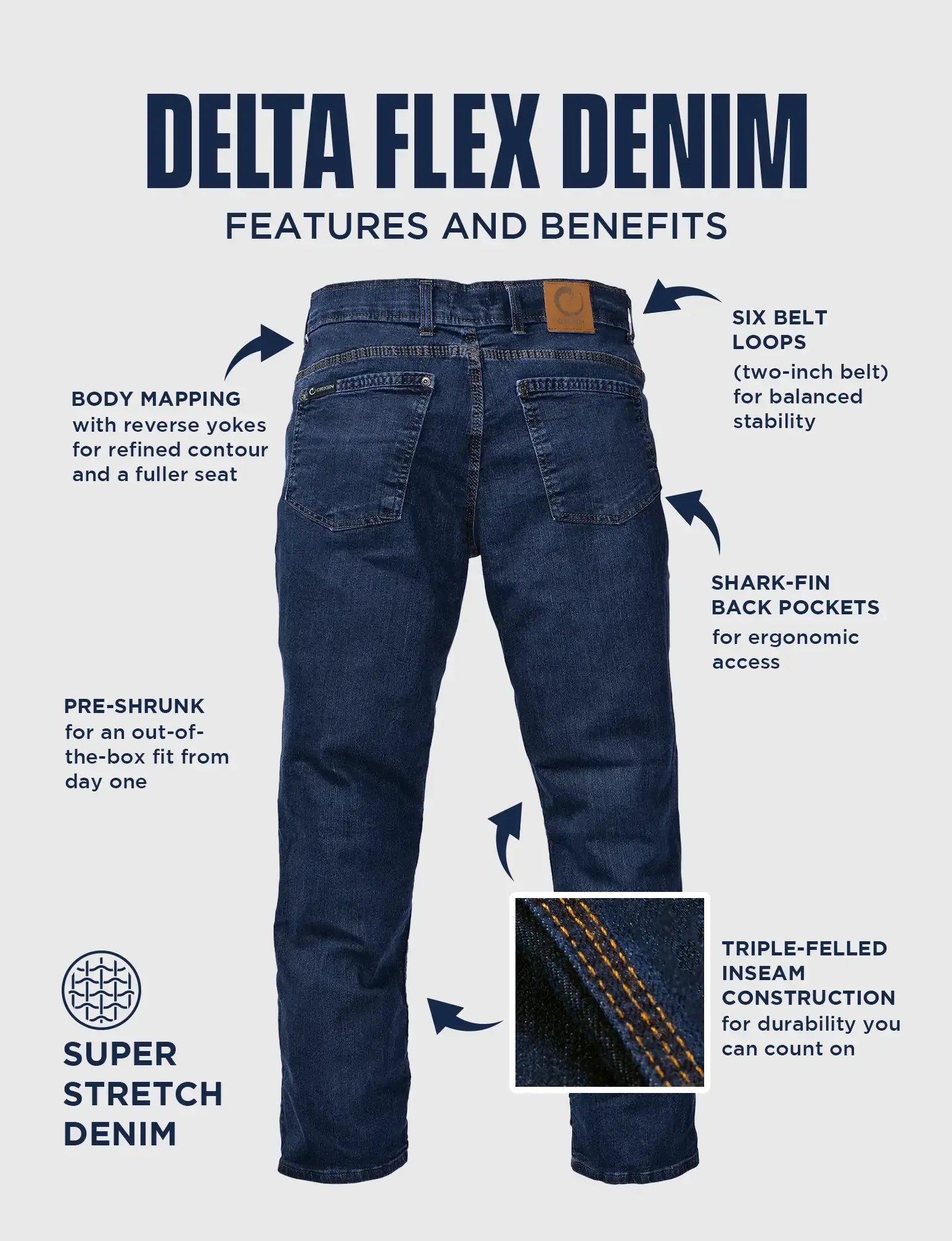 DELTA FLEX JEANS - STRAIGHT - Image 5