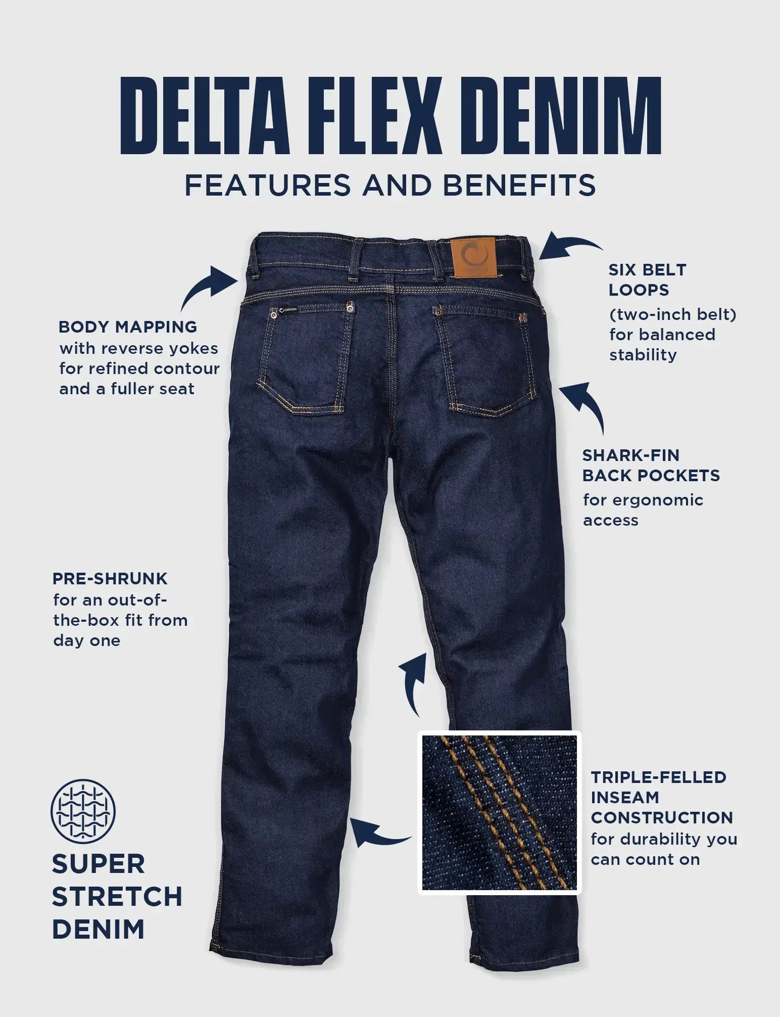 DELTA FLEX JEANS - STRAIGHT - Image 4