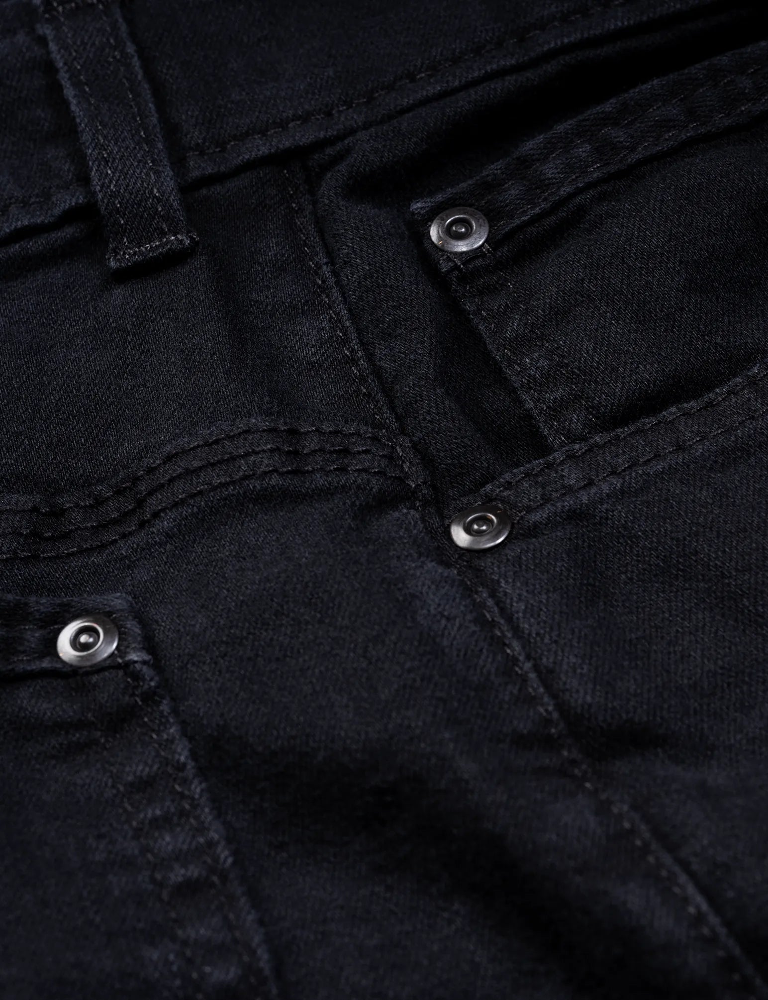 DELTA FLEX JEANS - TAPER - BLACK - Image 7